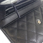Chanel Quilted Classic Chain Wallet Coco Mark c3906 Long — view 8