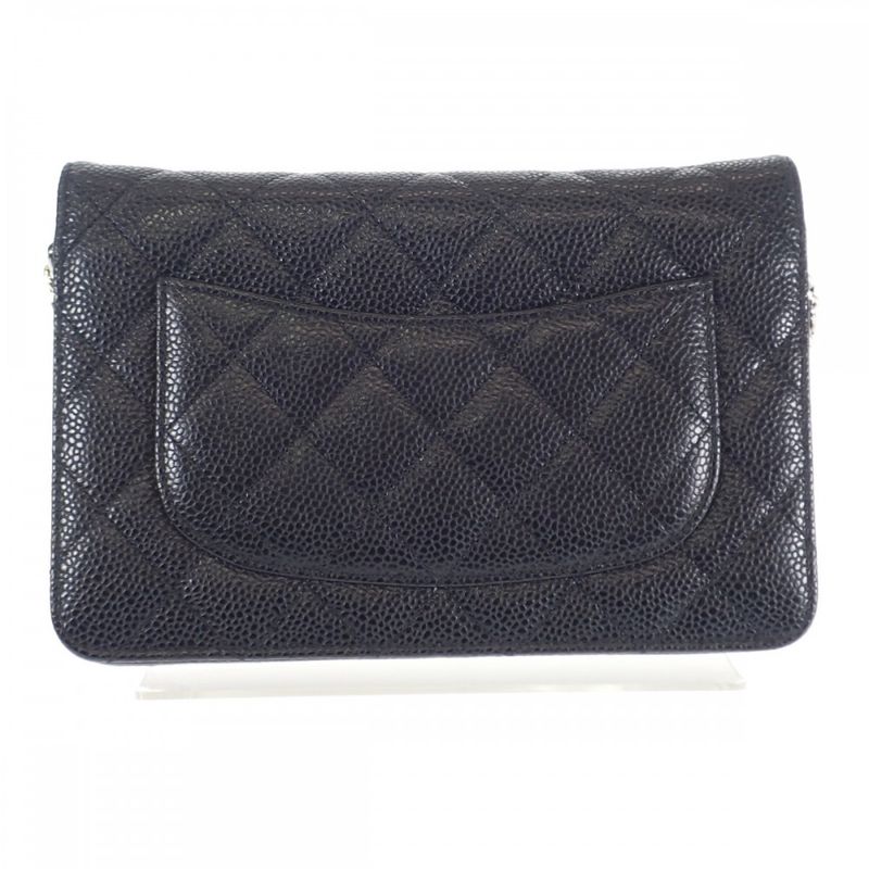 Chanel Quilted Classic Chain Wallet Coco Mark c3906 Long — view 3