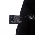 Chanel Coco Mark Scarf Wool Cashmere Black — view 6