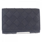 Bottega Veneta key Case Intrecciato Nero Black — view 2