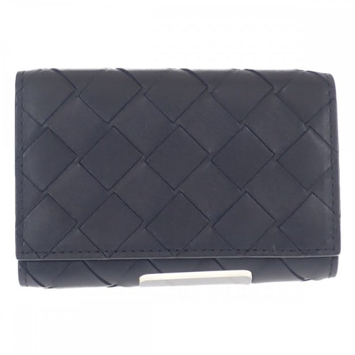 Bottega Veneta key Case Intrecciato Nero Black — view 2