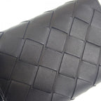 Bottega Veneta key Case Intrecciato Nero Black — view 7