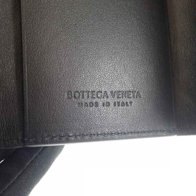 Bottega Veneta key Case Intrecciato Nero Black — view 6