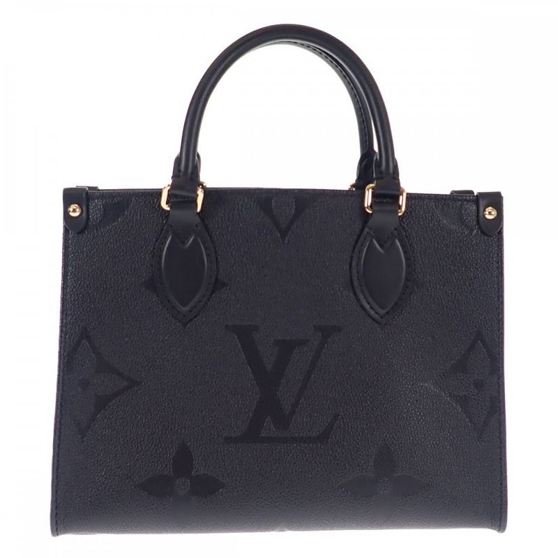 Louis Vuitton On The Go PM 2-Way Bag Shoulder Empreinte Noir Black — view 2