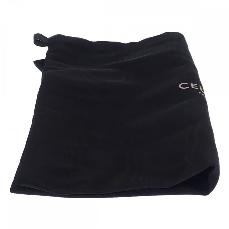 Celine Bucket M 2 aub 0930 C.38 no Hat Nylon Black — view 8