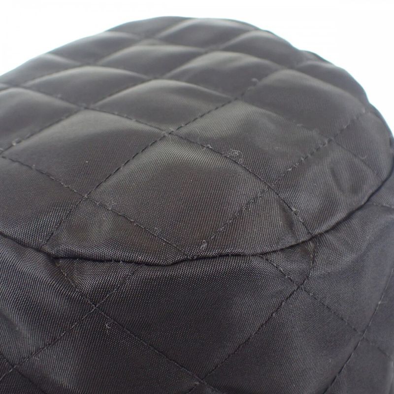 Celine Bucket M 2 aub 0930 C.38 no Hat Nylon Black — view 7