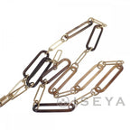 Hermes Amulet Padlock GM Necklace Buffalo Horn Brown Gold Iseya — view 8