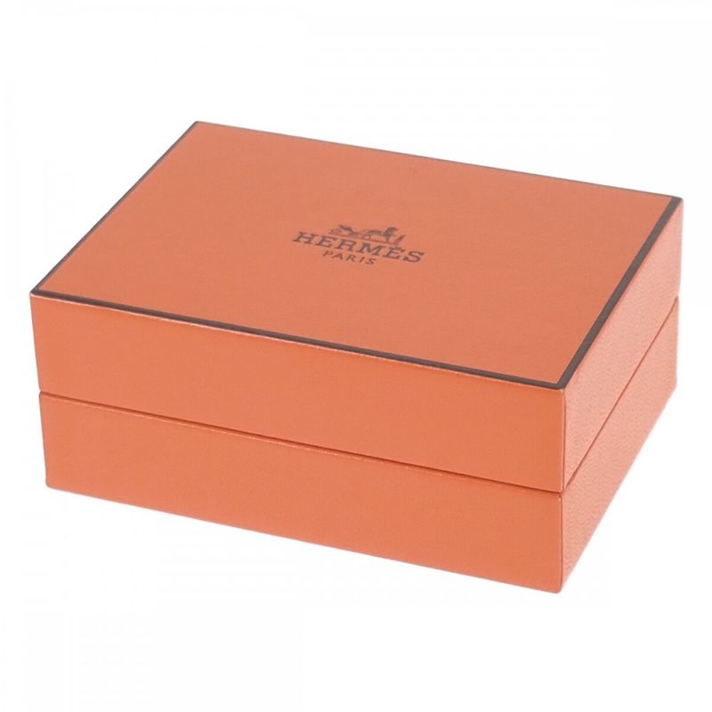 Hermes Ex Libris Breath PM B 00 sh Bracelet 18K Pink Gold Silver Ag1000 — view 7