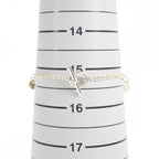 Hermes Ex Libris Breath PM B 00 sh Bracelet 18K Pink Gold Silver Ag1000 — view 6