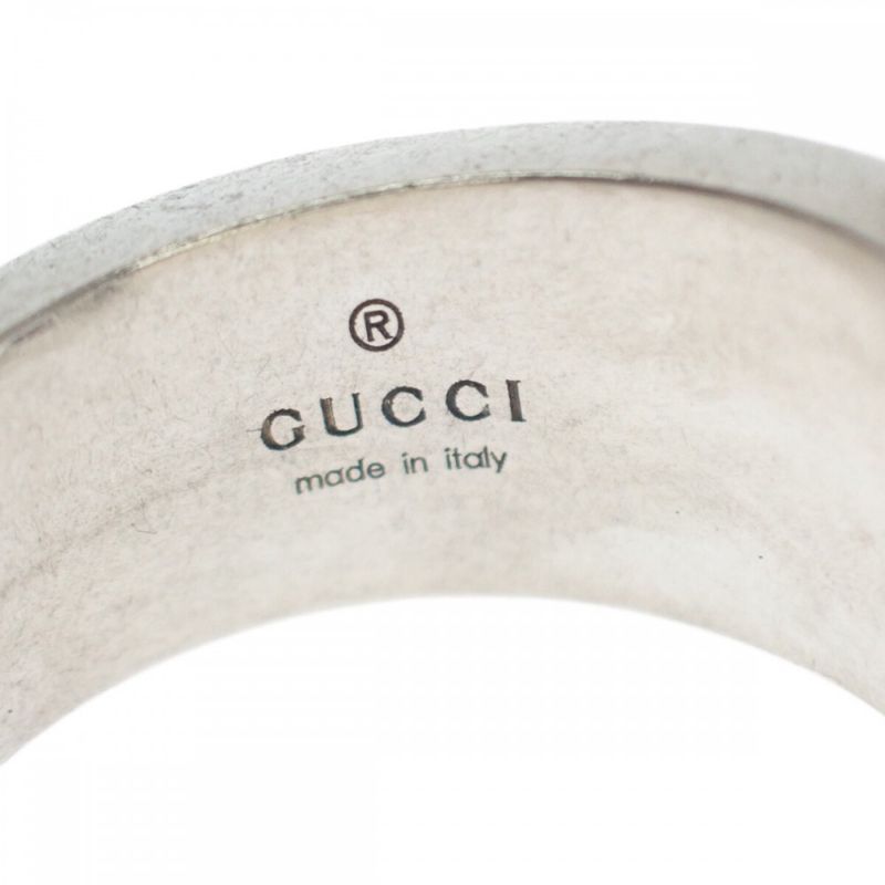 Gucci Interlocking G j8410 8136 Ring Silver 925 Turquoise — view 9