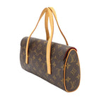 Louis Vuitton Monogram Sonatine Hand Bag Brown Gold Hardware — view 4