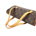 Louis Vuitton Monogram Sonatine Hand Bag Brown Gold Hardware — view 6