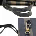 Fendi Tote Bag Pecan 2-Way Backpack Leather Black Khaki 87 Bs016 — view 7