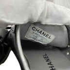 Chanel Sport Line Sneakers Shoes 35 Black Em1182 — view 9