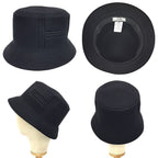 Hermes Hat Dalton H Baguette Size 58 Black — view 2