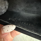 Gucci Horsebit Loafer GG Canvas Leather Black Silver Hardware 41 1 2 E — view 9