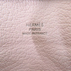 Hermes Bastia Verso Chevre Misol Bamboo Rose Darling Silver Hardware Engraved — view 6