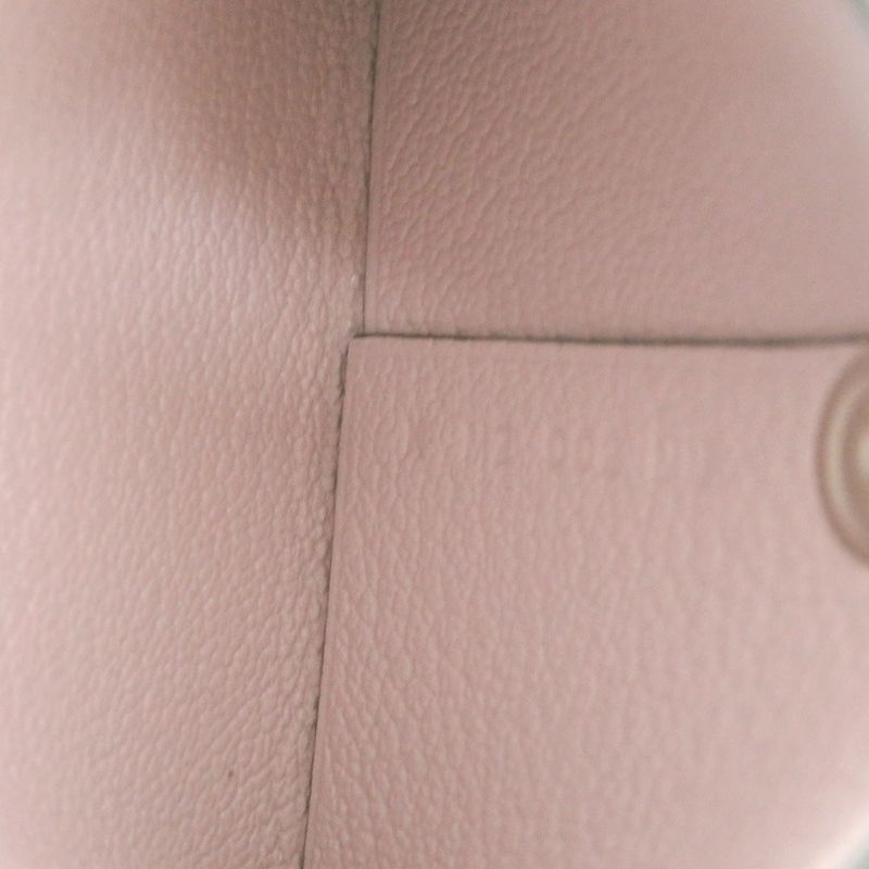 Hermes Bastia Verso Chevre Misol Bamboo Rose Darling Silver Hardware Engraved — view 7