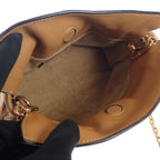 Loewe Flamenco Clutch Nano A411 Fc6 X01 2-Way Bag Shoulder Calf Warm Desert — view 9