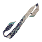 Louis Vuitton Bandeau BB Ultimate Scarf Silk Beige Blue Marlene — view 3