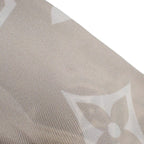 Louis Vuitton Bandeau BB Ultimate Scarf Silk Beige Blue Marlene — view 6