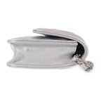 Chanel Star Chain Belt Bag Mini 2-Way Shoulder Lambskin Silver Hardware — view 5