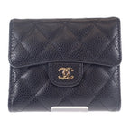 Chanel Classic Small Flap Wallet Ap0231 c3906 Trifold Caviar Leather — view 2