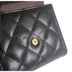 Chanel Classic Small Flap Wallet Ap0231 c3906 Trifold Caviar Leather — view 8