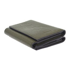 Gucci Logo Compact Wallet Mini E8 Ig3352 Trifold Calfskin Khaki — view 4