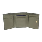 Gucci Logo Compact Wallet Mini E8 Ig3352 Trifold Calfskin Khaki — view 6