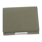 Gucci Logo Compact Wallet Mini E8 Ig3352 Trifold Calfskin Khaki — view 3