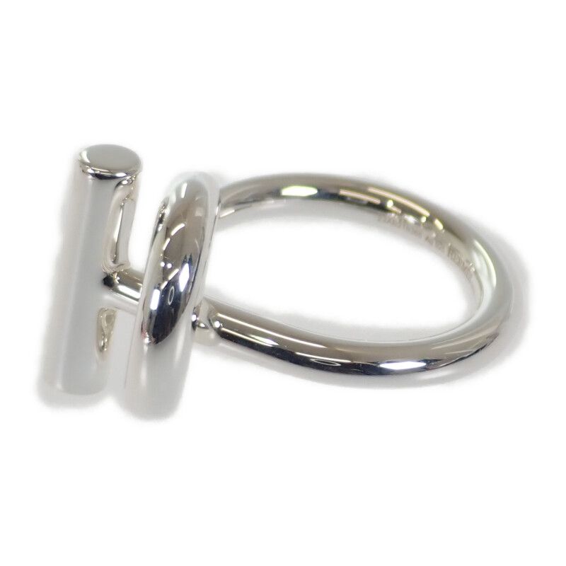 Hermes Echape MM Ring Chaine D'ancre B 00051 AG 925 Silver 51 — view 4