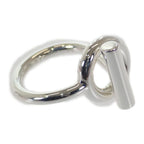 Hermes Echape MM Ring Chaine D'ancre B 00051 AG 925 Silver 51 — view 3