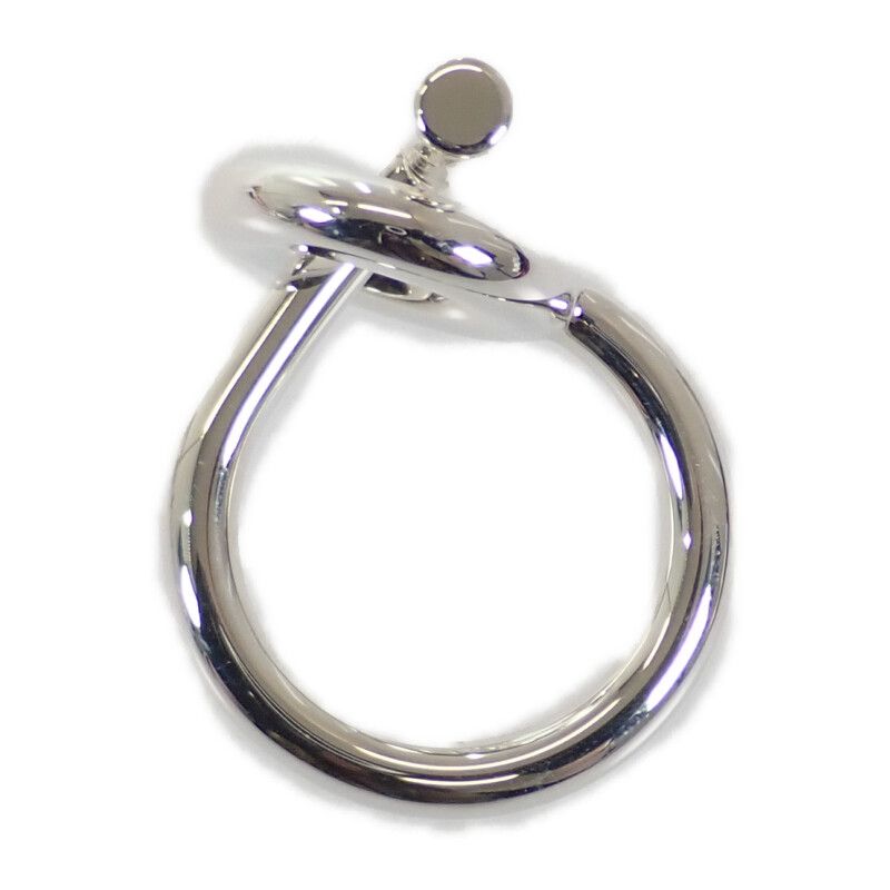 Hermes Echape MM Ring Chaine D'ancre B 00051 AG 925 Silver 51 — view 6