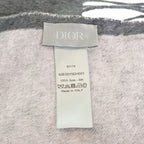Christian Dior Cdicon Double Face 93 E0015 Dh001 Scarf Silk Gray Pink Men — view 6