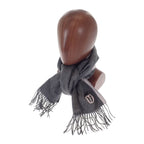 Christian Dior Cdicon Double Face 93 E0015 Dh001 Scarf Silk Gray Pink Men — view 2