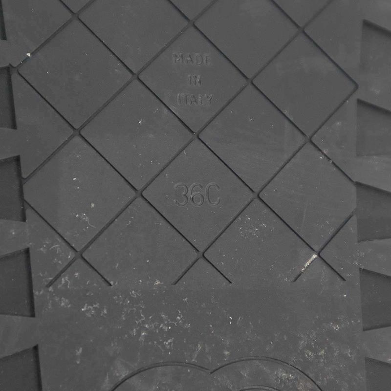 Chanel CC Turnlock Quilted Leather Mule Shoes Black 36 — view 6