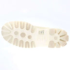 Chanel Coco Mark Toe Side Gore Patent Leather Boots White 36 1 2 — view 4