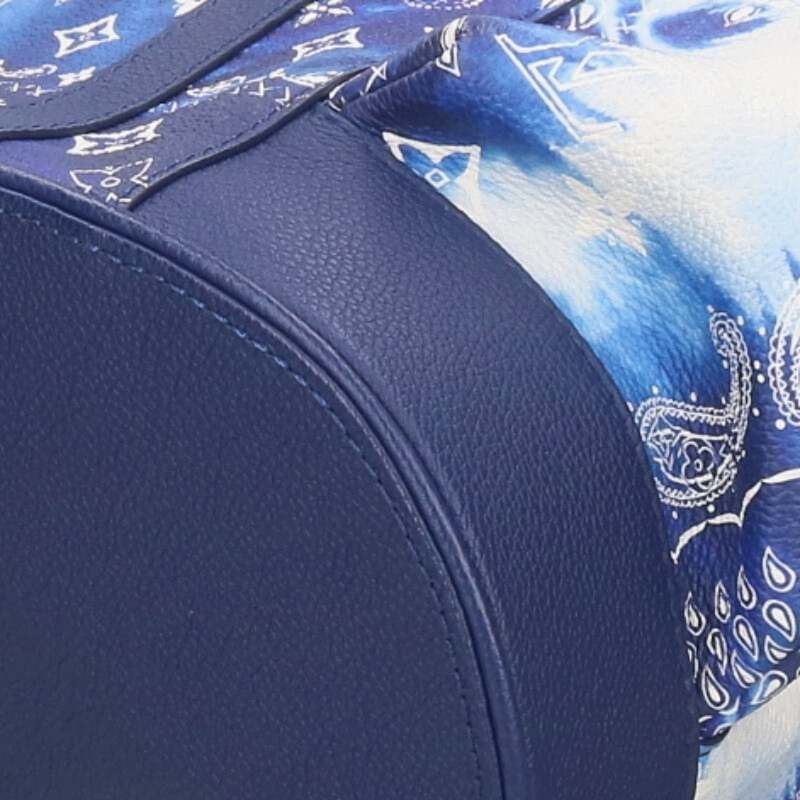 Louis Vuitton Christopher MM Monogram Bandana Leather Backpack — view 4
