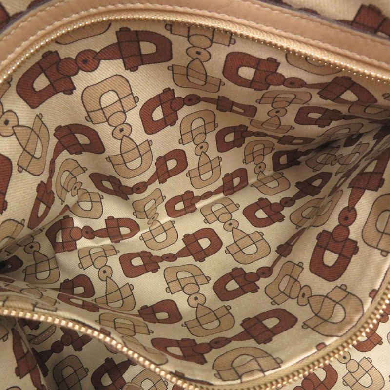 Gucci Guccissima GG Logo Leather Beige Tote Handbag 0245 — view 7