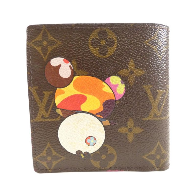 Louis Vuitton Monogram Porte Vieux Carte Cles Di Monet Wallet — view 2
