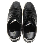 Louis Vuitton Monogram Luxembourg Line Low Cut Sneakers Black Silver Ms0240 — view 4