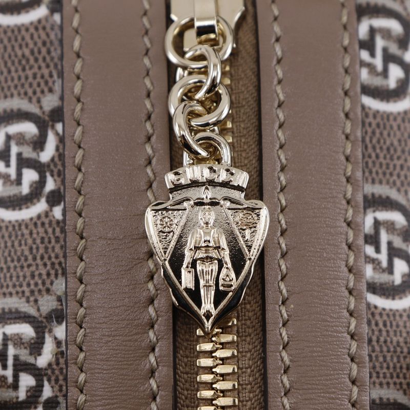 Gucci GG Shadow 2-Way Shoulder Leather Brown Handbag — view 7