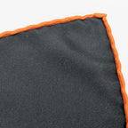 Louis Vuitton Scarf Silk Black Orange Multicolor Monogram Large Size Small Lady — view 8