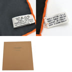Louis Vuitton Scarf Silk Black Orange Multicolor Monogram Large Size Small Lady — view 9