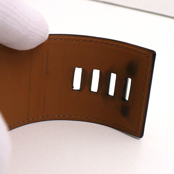 Hermes Herme Bracelet Corriede Chien Engraved B Rank — view 5