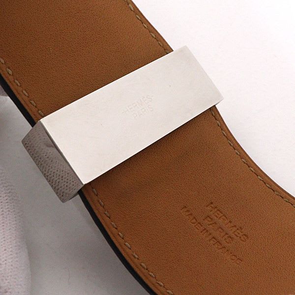 Hermes Herme Bracelet Corriede Chien Engraved B Rank — view 6