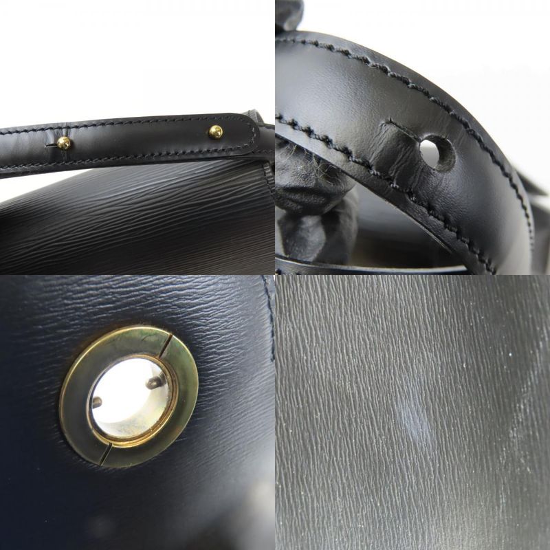 Louis Vuitton Shoulder Bag Free Run Epi Leather Noir Black Gold Hardware — view 6