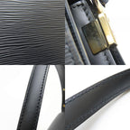 Louis Vuitton Shoulder Bag Free Run Epi Leather Noir Black Gold Hardware — view 5