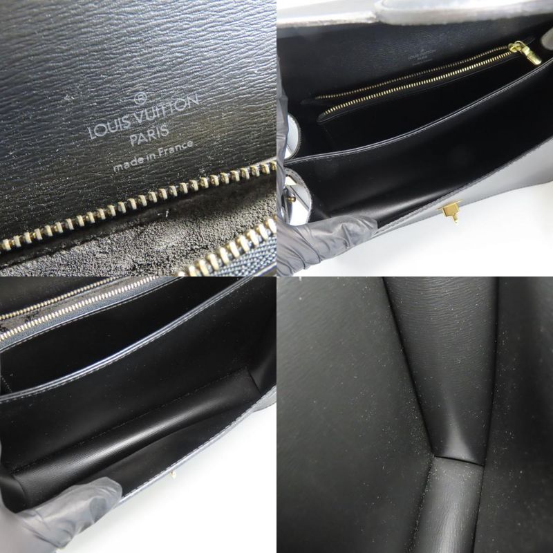 Louis Vuitton Shoulder Bag Free Run Epi Leather Noir Black Gold Hardware — view 7